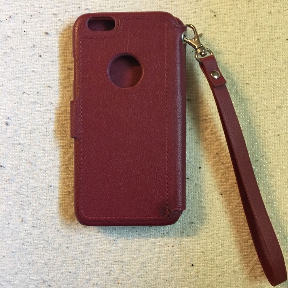 iPhone 6/6s Wallet phone case with wristlet